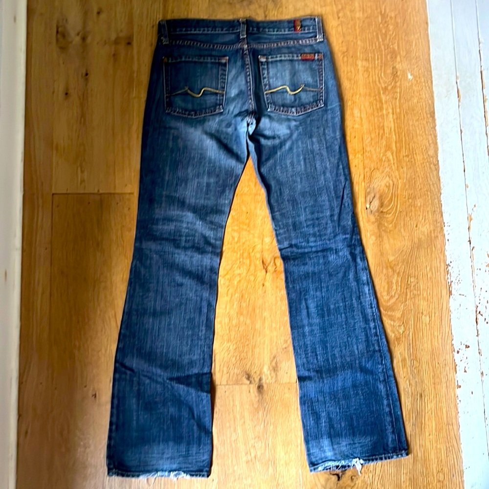 7FAM East Side Wash Bootcut Jeans U075D061U-061U EUC 7 For All Mankind